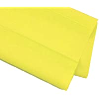 Starplast-Pack de 6 Papel Crepé- Papel Pinocho- Papel Para Manualidades- Decoración- Fiestas- 50 cm x 200 cm- Amarillo